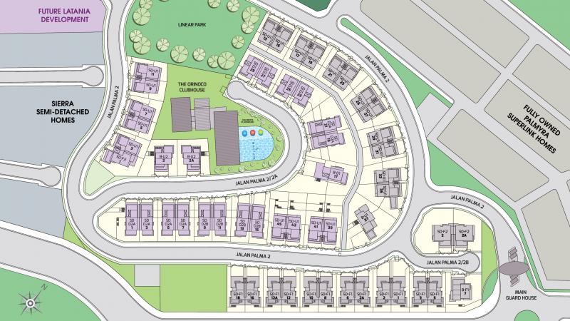 LATANIA Site Plan